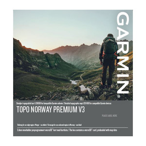 Topo Adventure - Mapsource CD med 1:50 000 topografisk vektor kart for Garmin GPS