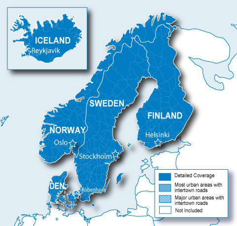 Kart Over Nordiske Land