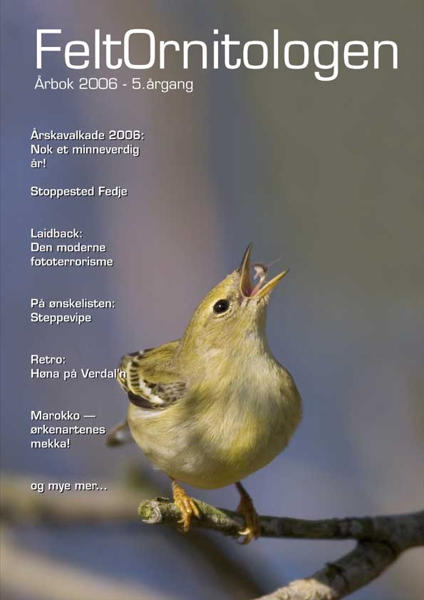 Forside Feltornitologen 2006