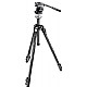 Manfrotto Stativkit 290 Xtra 3-Seksjoner Karbonfiber m/128RC videohode