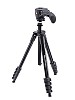 Manfrotto Compact Action Tripod Svart