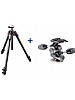 Manfrotto Stativkit 055 Carbon 3-section Tripod m/treveishode