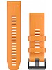 Garmin QuickFit 26-klokkeremmer,  Solar Flare Orange silikon