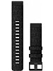 Garmin QuickFit 22-klokkeremmer, sammenflettet sort nylon