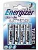 Energizer Ultim Lithium AA 4-p LR6