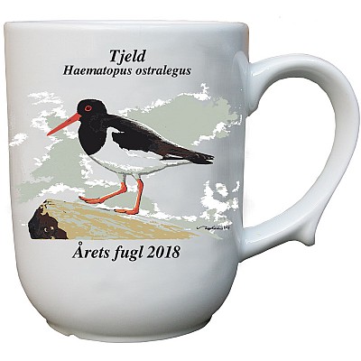 Sett årets fugl krus 2016-2021