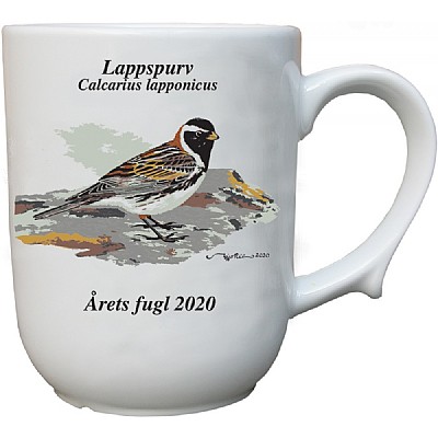 Sett rets fugl krus 2016-2021