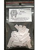 Oppklebingsplater - Mounting boards "Bristol"- 100 stk