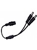 DC Y-splitter kabel kort
