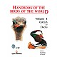 Handbook of the Birds of the World, vol. 1.