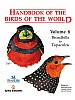 Handbook of the Birds of the World, vol. 8.